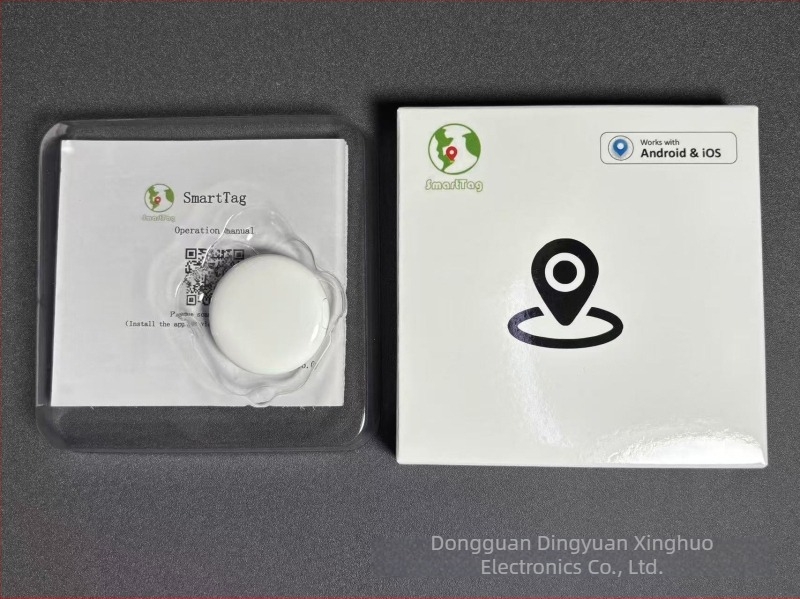 Localizator Android antipierdere cu alarmă pentru copii, persoane în vârstă și animale de companie — poziționare Wi-Fi, rază până la 1000 m, baterie 220 mAh, greutate 10 g, compatibil Android și iOS