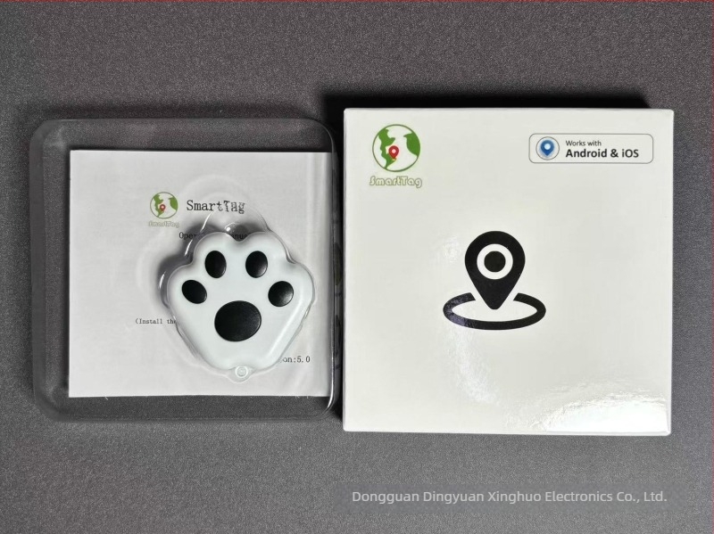 Localizator Android antipierdere cu alarmă pentru copii, persoane în vârstă și animale de companie — poziționare Wi-Fi, rază până la 1000 m, baterie 220 mAh, greutate 10 g, compatibil Android și iOS