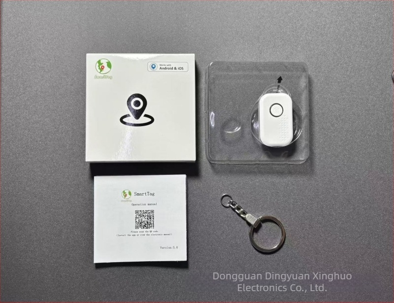 Localizator Android antipierdere cu alarmă pentru copii, persoane în vârstă și animale de companie — poziționare Wi-Fi, rază până la 1000 m, baterie 220 mAh, greutate 10 g, compatibil Android și iOS