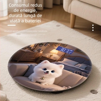 Cântar electronic pentru uz casnic, stil drăguț de desen animat, marcă Zhang Zhe Factory, potrivit pentru adulți