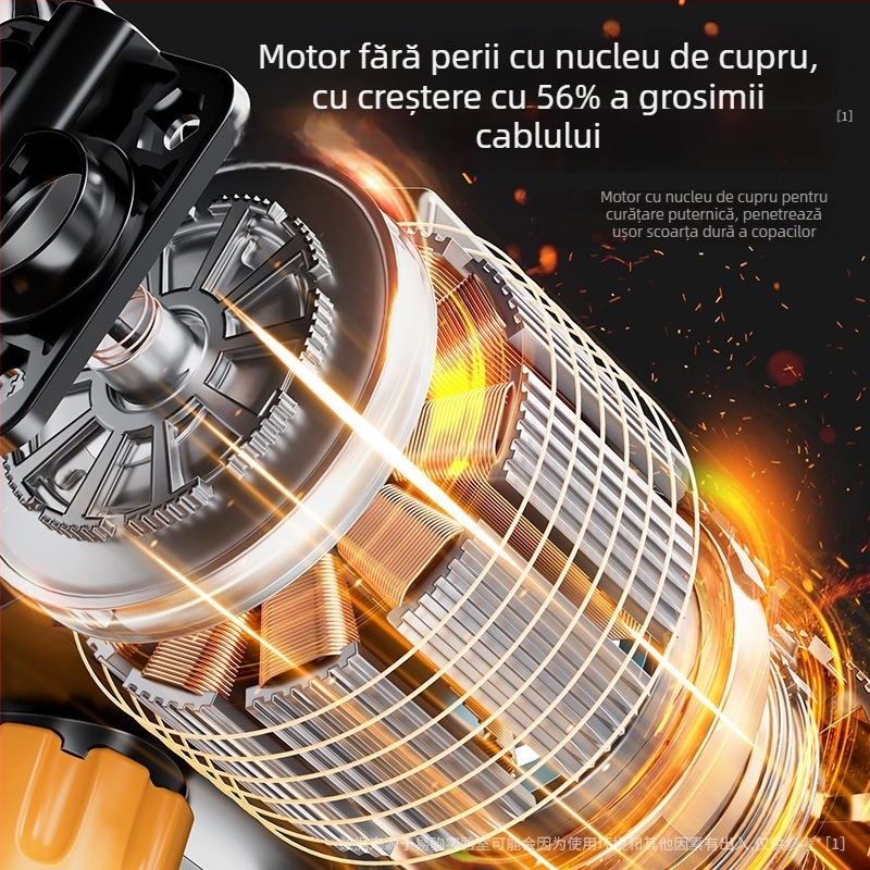 Spălător auto fără fir, cu duză de înaltă presiune, baterie Li-ion de 25V, pompă electrică de apă