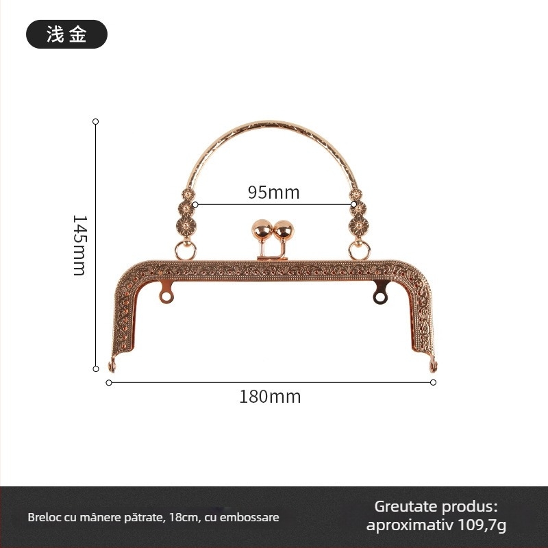Accesorii pentru bagaje Yl din aliaj de zinc – model geometric, rezistente la cutremure