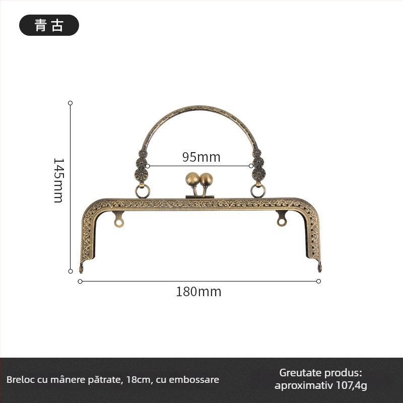 Accesorii pentru bagaje Yl din aliaj de zinc – model geometric, rezistente la cutremure