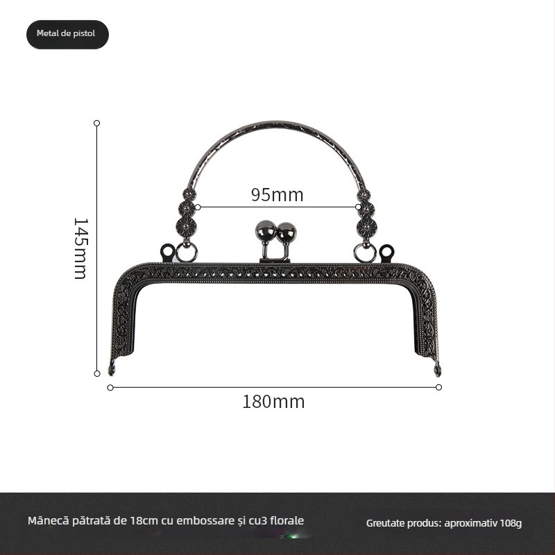 Accesorii pentru bagaje Yl din aliaj de zinc – model geometric, rezistente la cutremure