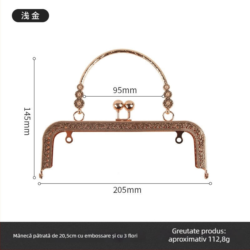 Accesorii pentru bagaje Yl din aliaj de zinc – model geometric, rezistente la cutremure