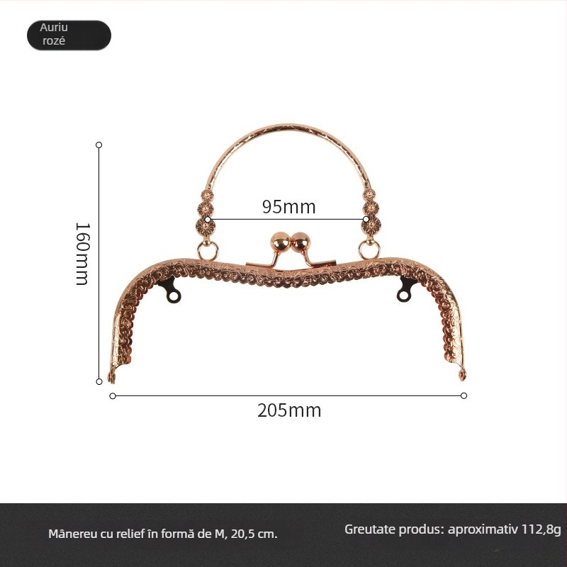 Accesorii pentru bagaje Yl din aliaj de zinc – model geometric, rezistente la cutremure