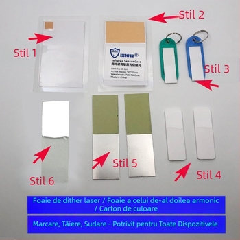 Cardă de detecție cu placă de dublare a frecvenței pentru laser infraroșu, detecție la 1550 nm, modulatoare de lumină, conversie și poziționare, card de afișaj 1064/10600