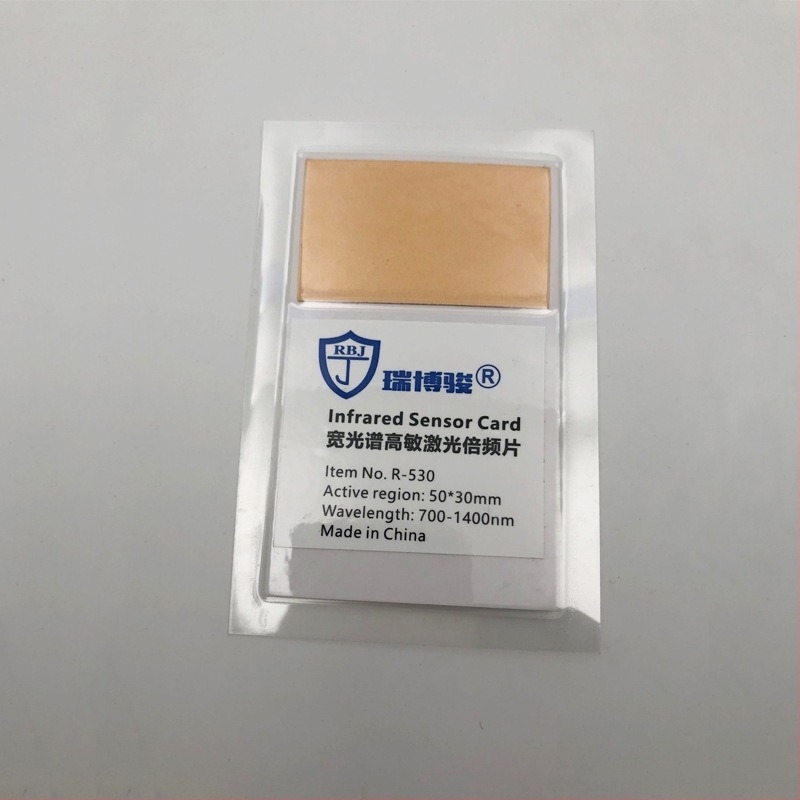 Cardă de detecție cu placă de dublare a frecvenței pentru laser infraroșu, detecție la 1550 nm, modulatoare de lumină, conversie și poziționare, card de afișaj 1064/10600