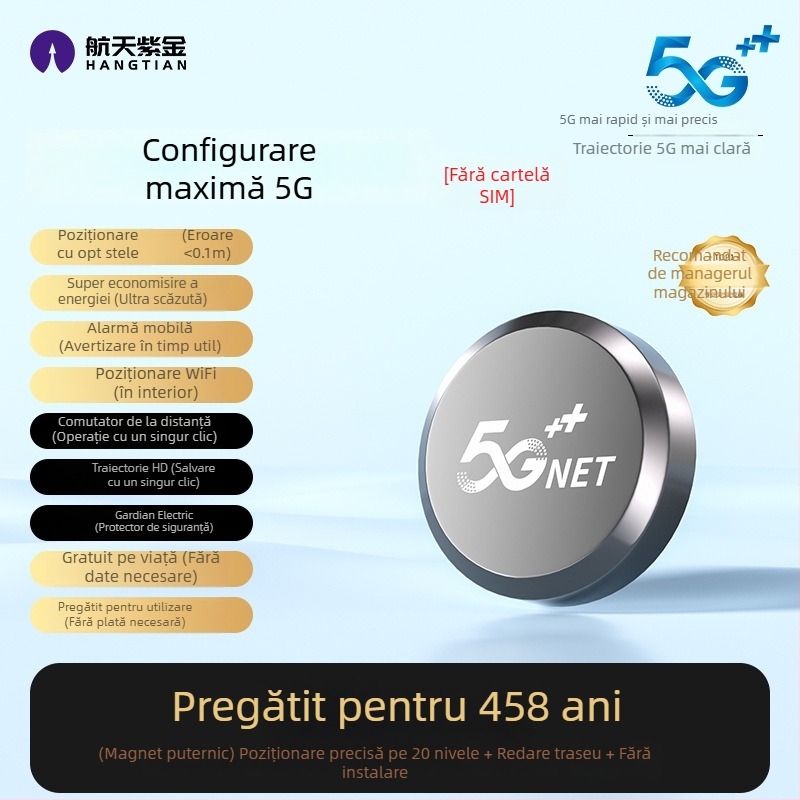 Localizator GPS pentru vehicule, protecție împotriva pierderii și furtului, dispozitiv de urmărire și înregistrare