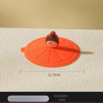 Capac universal din silicon pentru pahare, de calitate alimentară, rezistent la temperaturi înalte, etanș pentru sticlă, cești și borcane