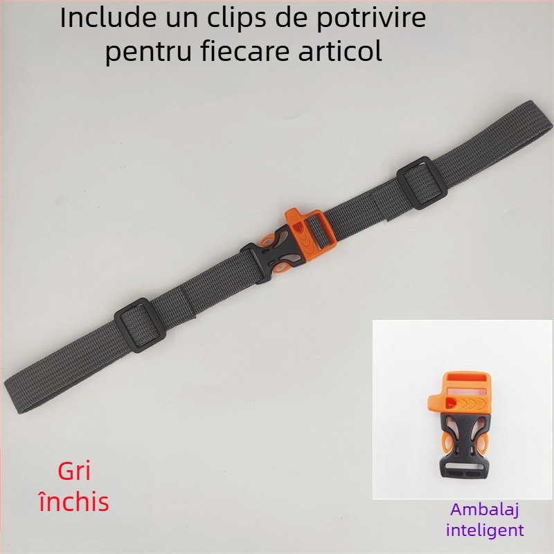 Cataramă pentru curea rucsac copii, antiderapant, poliester, model 001