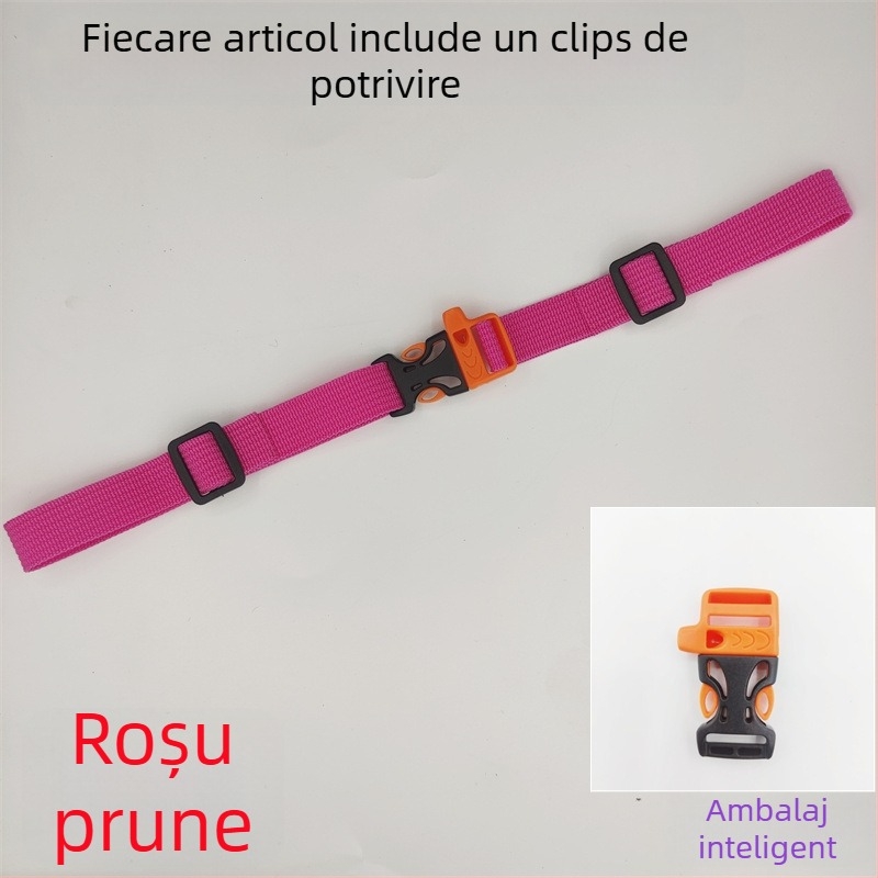 Cataramă pentru curea rucsac copii, antiderapant, poliester, model 001