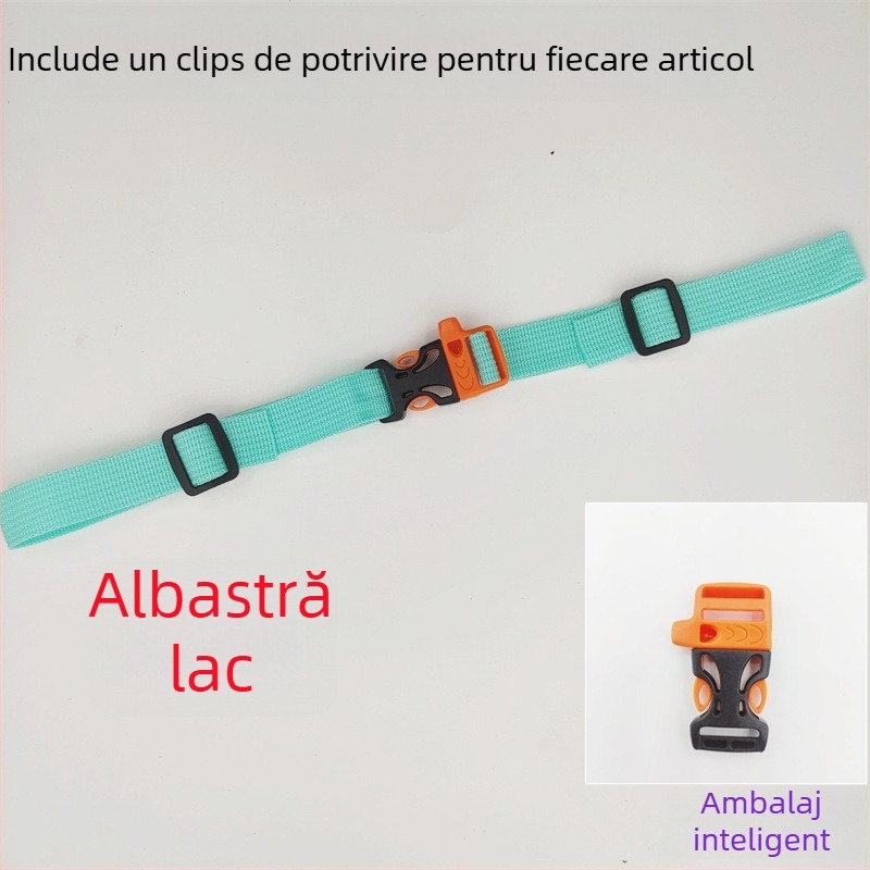 Cataramă pentru curea rucsac copii, antiderapant, poliester, model 001