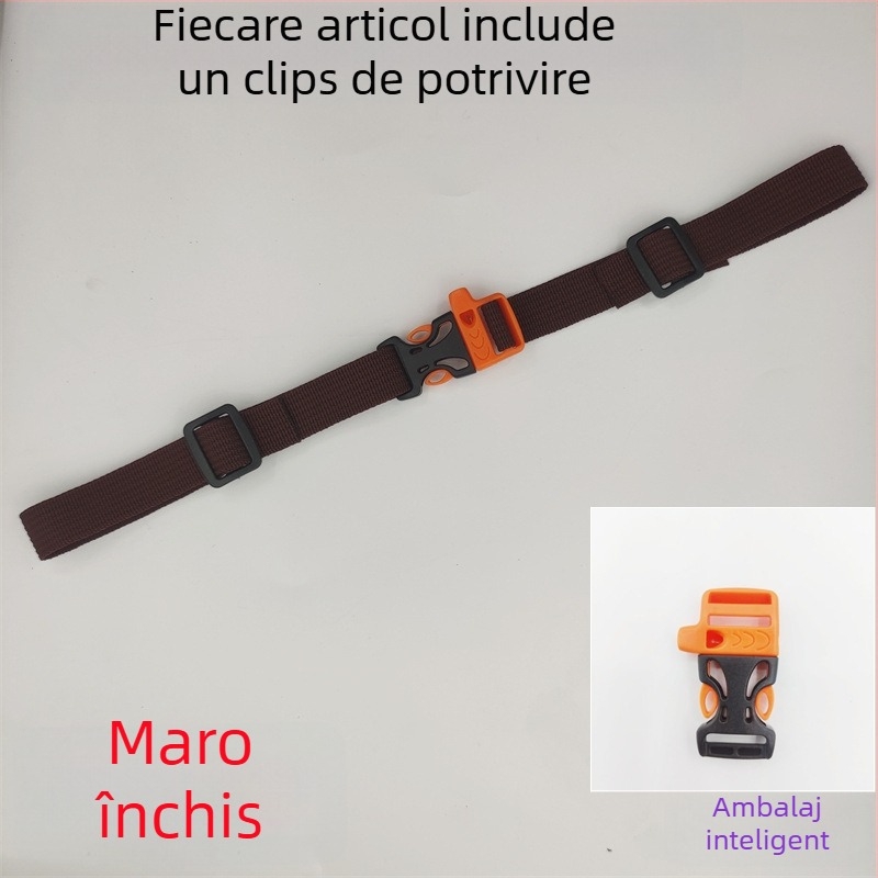 Cataramă pentru curea rucsac copii, antiderapant, poliester, model 001