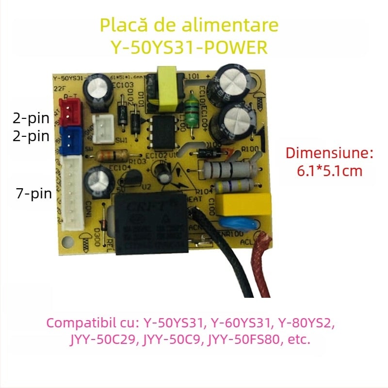 Placă de alimentare pentru electrocasnice de gătit (gătitor de orez / oală sub presiune electrică) — SKQ