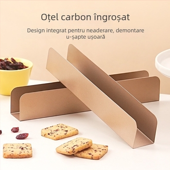 Formă pentru biscuiți în formă U cu cranberry, îngroșată, antiaderentă, din oțel cu carbon