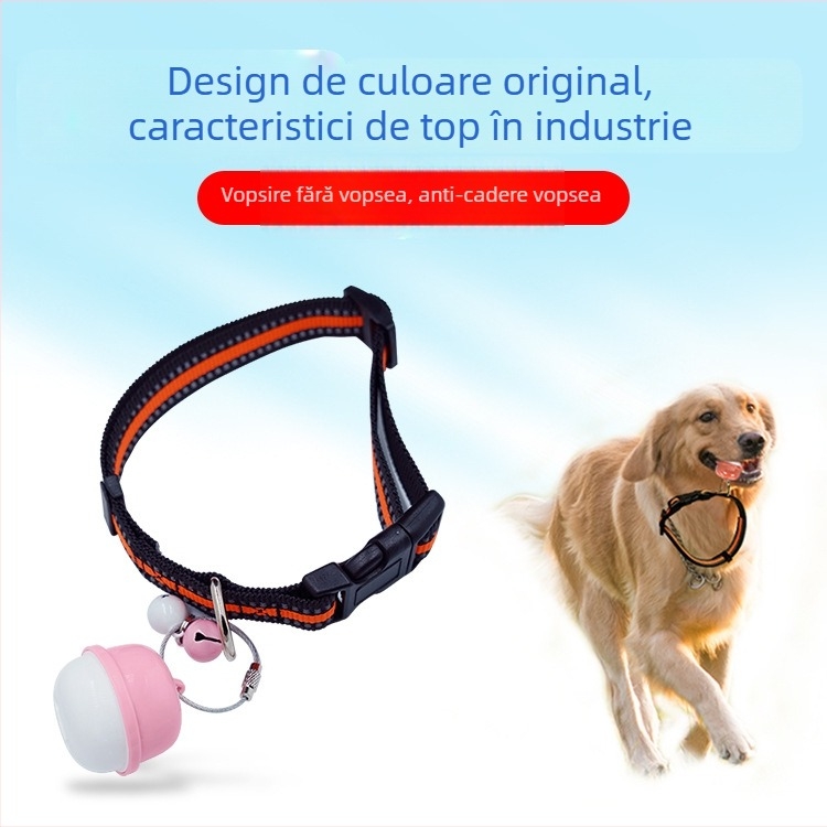 Locator GPS Beidou pentru animale de companie — zgardă pentru pisici și câini, platformă duală, mod dual, precizie 5 m, baterie 168 h, impermeabil profund, antenă ceramică