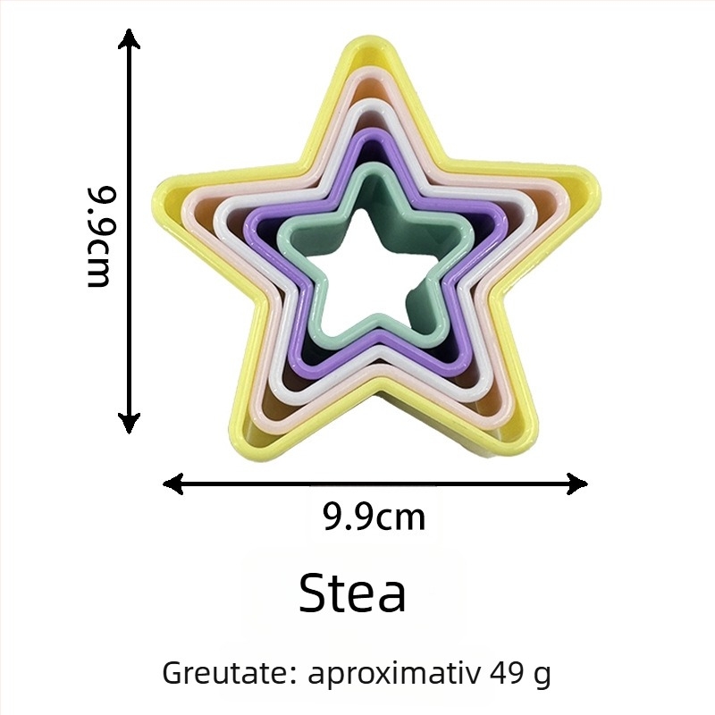 Formă de copt din ABS cu formă neregulată; ambalaj PP; lansată în 2023.