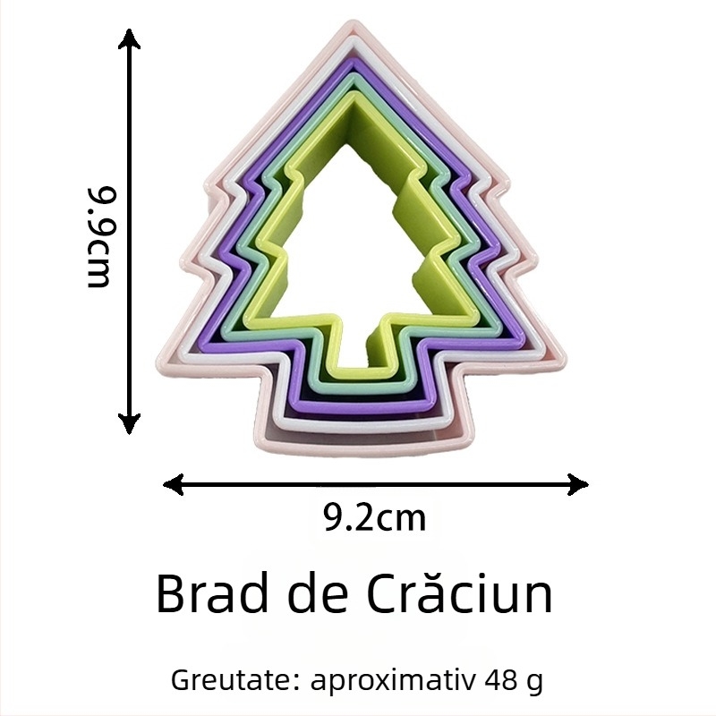Formă de copt din ABS cu formă neregulată; ambalaj PP; lansată în 2023.