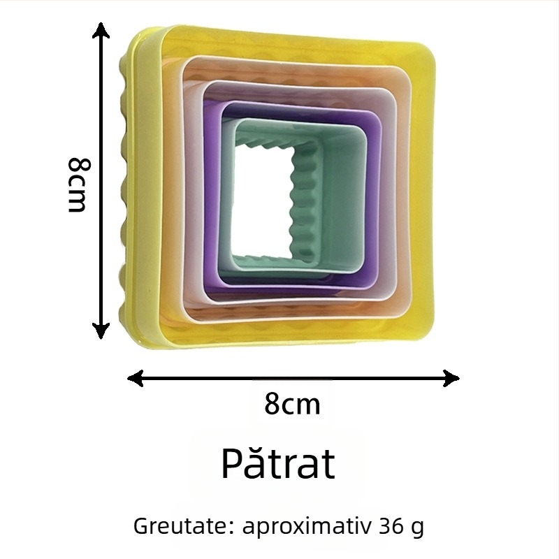 Formă de copt din ABS cu formă neregulată; ambalaj PP; lansată în 2023.