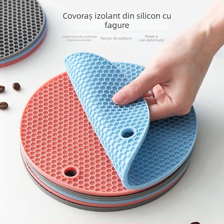 Covoraș izolant din silicon pentru uz casnic – izolație termică, fără personalizare, fără posibilitate de logo