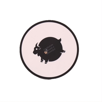 Suport pentru ceai din PVC, cauciuc moale, impermeabil, imprimare UV, rotund, 9 cm, antiderapant, izolație termică pentru ceai, logo personalizat