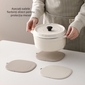 FaSoLa covoraș din silicon – izolare termică, protecție la arsură, antiderapant, formă neregulată