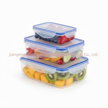 Cutie de prânz din plastic, sigilată, de calitate alimentară, compatibilă cu microundele, pentru casă și birou