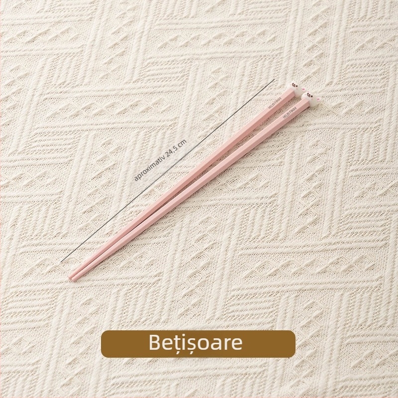 Set de veselă din porțelan pentru o singură persoană, cu design cartoon, compatibil cu microundele, stil proaspăt și drăguț, personalizare disponibilă