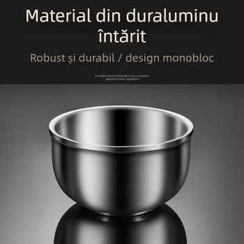 Bol pentru copii din oțel inoxidabil, rotund, compatibil cu microundele, introdus în 2017