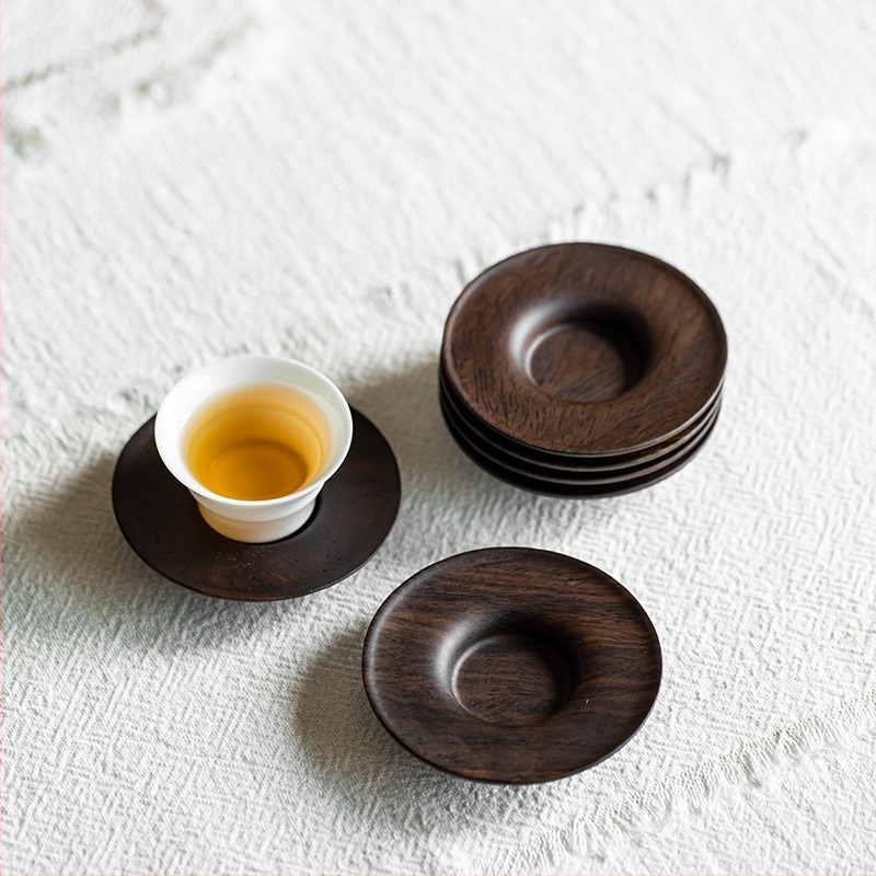 Suport din lemn pentru ceremonia ceaiului, accesorii pentru ceremonia ceaiului, stil lux ușor, greutate 500 g