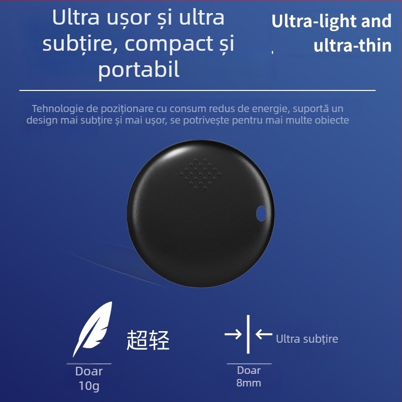 GPS tracker magnetic pentru oameni, obiecte și vehicule, cu alarmă prin vibrații, fixare magnetică, precizie GPS 100 m, autonomie baterie 365 zile