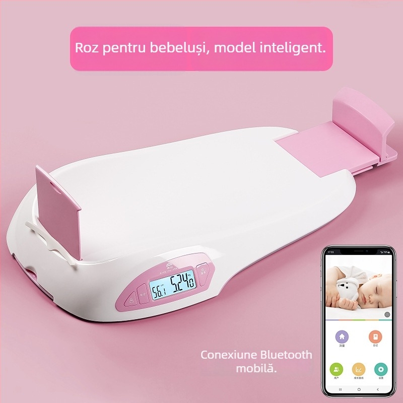 Fragrant Mountain Cântar bebeluși pentru copil – capacitate 25 kg, măsoară greutatea