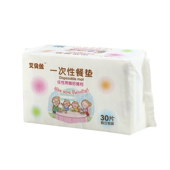 Covoraș de masă de unică folosință pentru copii — portabil, rezistent la ulei și apă, din material nețesut, model desen animat