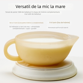 Vas de hrănire pentru bebeluși cu cioc de vultur – silicon, pentru copii de la 3 luni, set 1 buc., stil drăguț