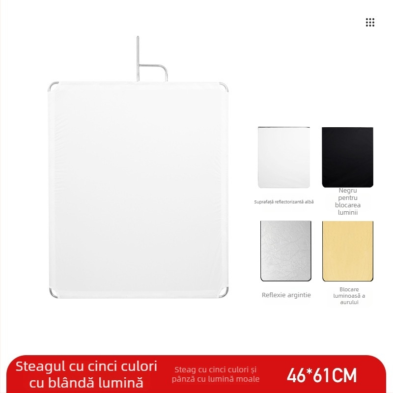 Miaotu MIAOMT Echipament fotografic – cadru pentru reflector cu lumină difuză, din oțel inoxidabil, încărcare 2–5 kg, model MIAOMT, 2020