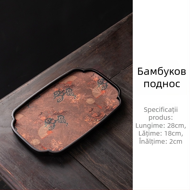 Covoraș absorbant pentru ceai, uscare rapidă – stil chinezesc nou, lux discret, accesorii pentru ceremonia ceaiului, tavă izolatoare termică