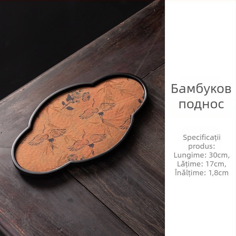 Covoraș absorbant pentru ceai, uscare rapidă – stil chinezesc nou, lux discret, accesorii pentru ceremonia ceaiului, tavă izolatoare termică