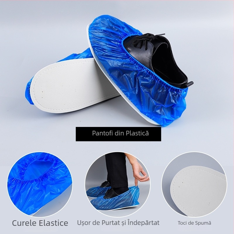 Capace pentru încălțăminte din țesătură nețesută, 30 g, antiderapante, protecție împotriva prafului, rezistente la uzură, pentru ateliere