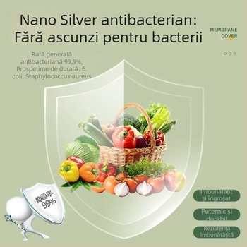 Set capac păstrare prospețime: închidere elastomerică și capac PE anti-praf, pungi de unică folosință (12+ buc; cutie 80; 200 g; 3 ani; multifuncțional)