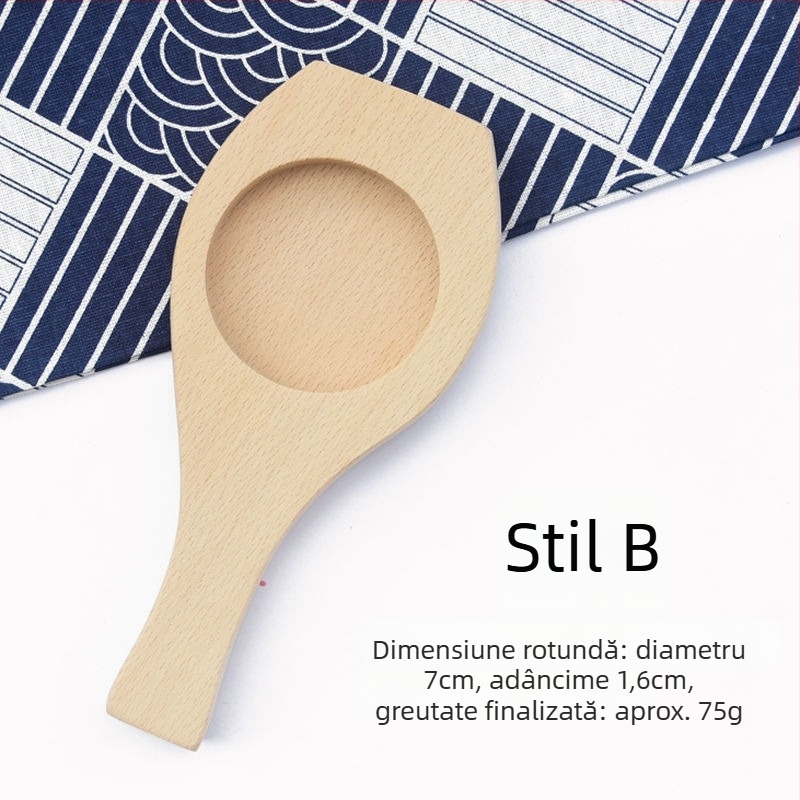 Formă circulară din silicon pentru aluat de chifle aburite, mooncakes și fursecuri | stil chinezesc