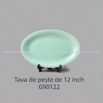 Set de veselă ceramică glazurată – stil chinezesc nou, Susan Ceramics, cu boluri de supă, farfurii, oală de gătit și linguri de supă; potrivit pentru copii, studenți, adulți și persoane în vârstă; personalizare disponibilă