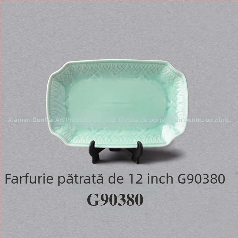 Set de veselă ceramică glazurată – stil chinezesc nou, Susan Ceramics, cu boluri de supă, farfurii, oală de gătit și linguri de supă; potrivit pentru copii, studenți, adulți și persoane în vârstă; personalizare disponibilă