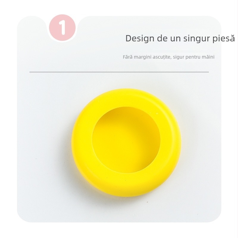 STUI Set de 4 capace din silicon pentru boluri ceramice – rotunde, etanșe, pentru frigider și cuptor cu microunde
