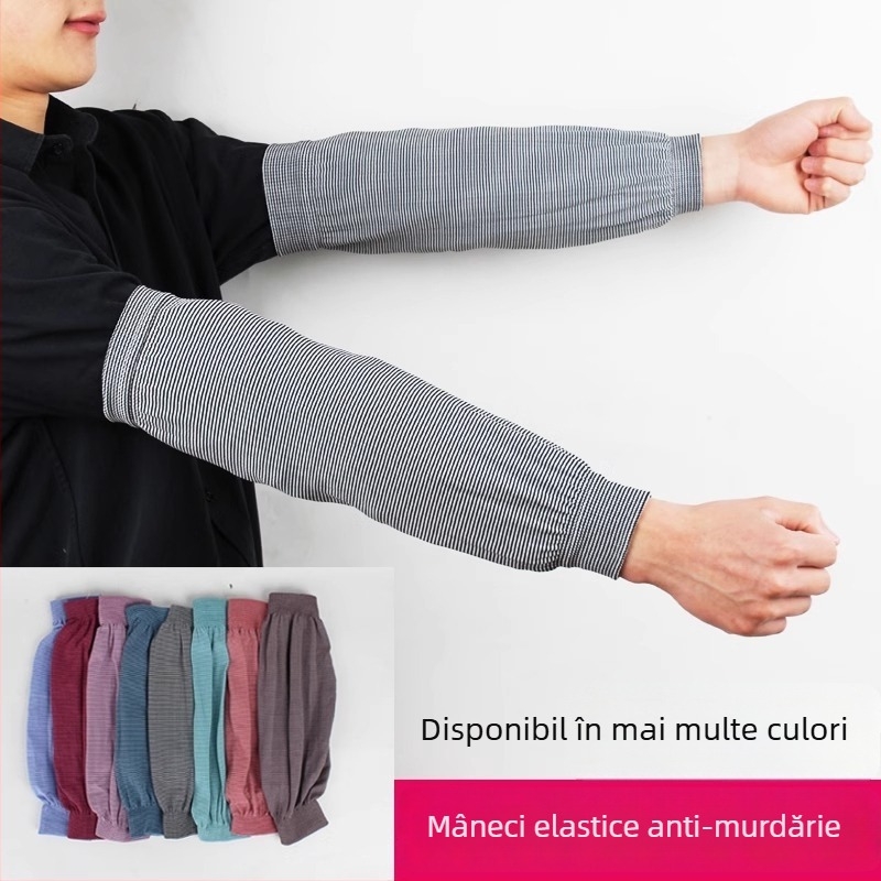 Good Care Manșete tricotate pentru brațe - lungi, elastice, îngroșate, rezistente la praf și respirabile pentru muncă