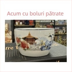 Set de veselă din ceramică cu boluri, farfurii și linguri — Yexin, material ceramic, stil modern minimalist, origine Chaozhou, seria Good Luck Arrives, prelucrare la comandă