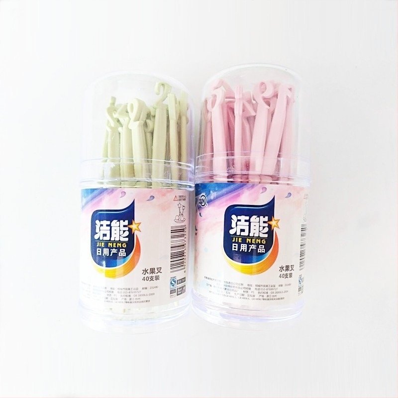 Furculiță de fructe de unică folosință din plastic - stil simplu pentru copii (Brand: Cleaning energy; Categorie: furculiță de fructe; Material: plastic; Destinație: copii; Stil: simplu)