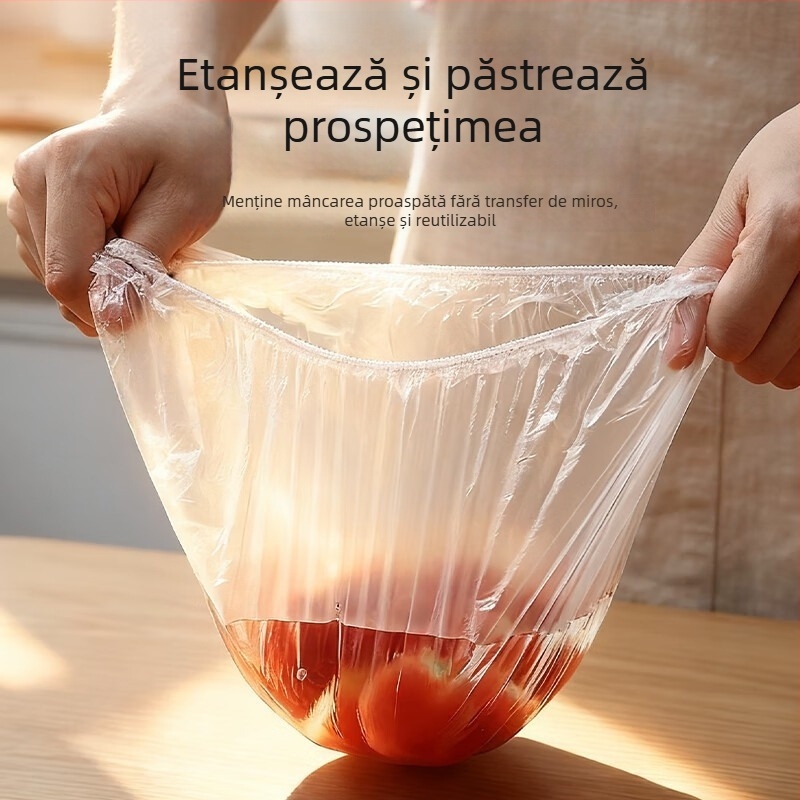Capace din plastic pentru folie alimentară – de unică folosință, rezistente la praf, pentru uz casnic, 1 bucată, durată de viață 3 ani