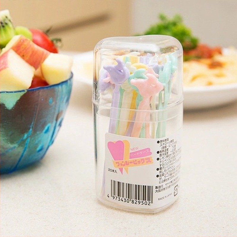 Set bețișoare pentru fructe (Material: PP; Brand: Sanada; Potrivit pentru adulți; Categorie produs: Semn; Calitate: Primă clasă)