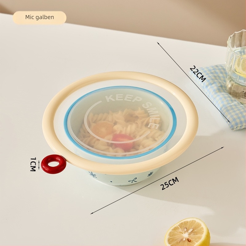 Capac de silicon pentru păstrarea prospețimii alimentelor – etanș, compatibil cu microunde, protecție împotriva stropilor, izolație termică, compatibil cu mașina de spălat vase